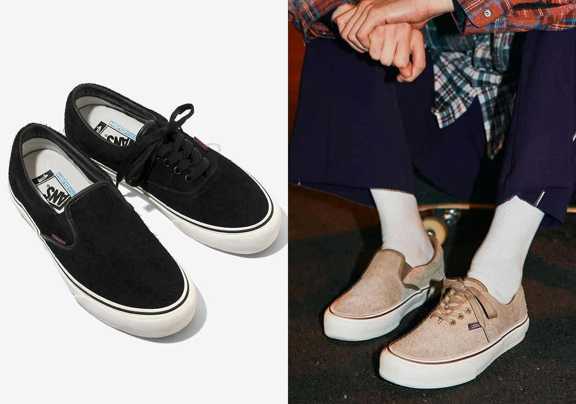 The Latest Needles x Vault By Vans Collab Can't Decide Between The Era And The Slip-On