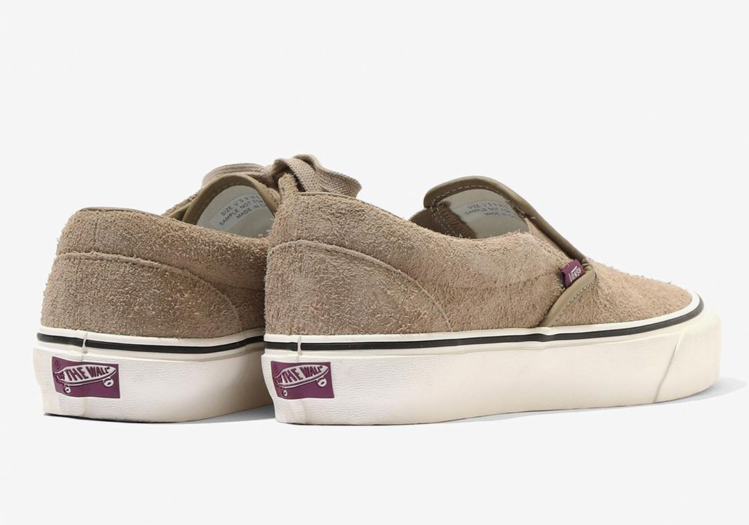 Needles Vans Slip On Era Taupe 1