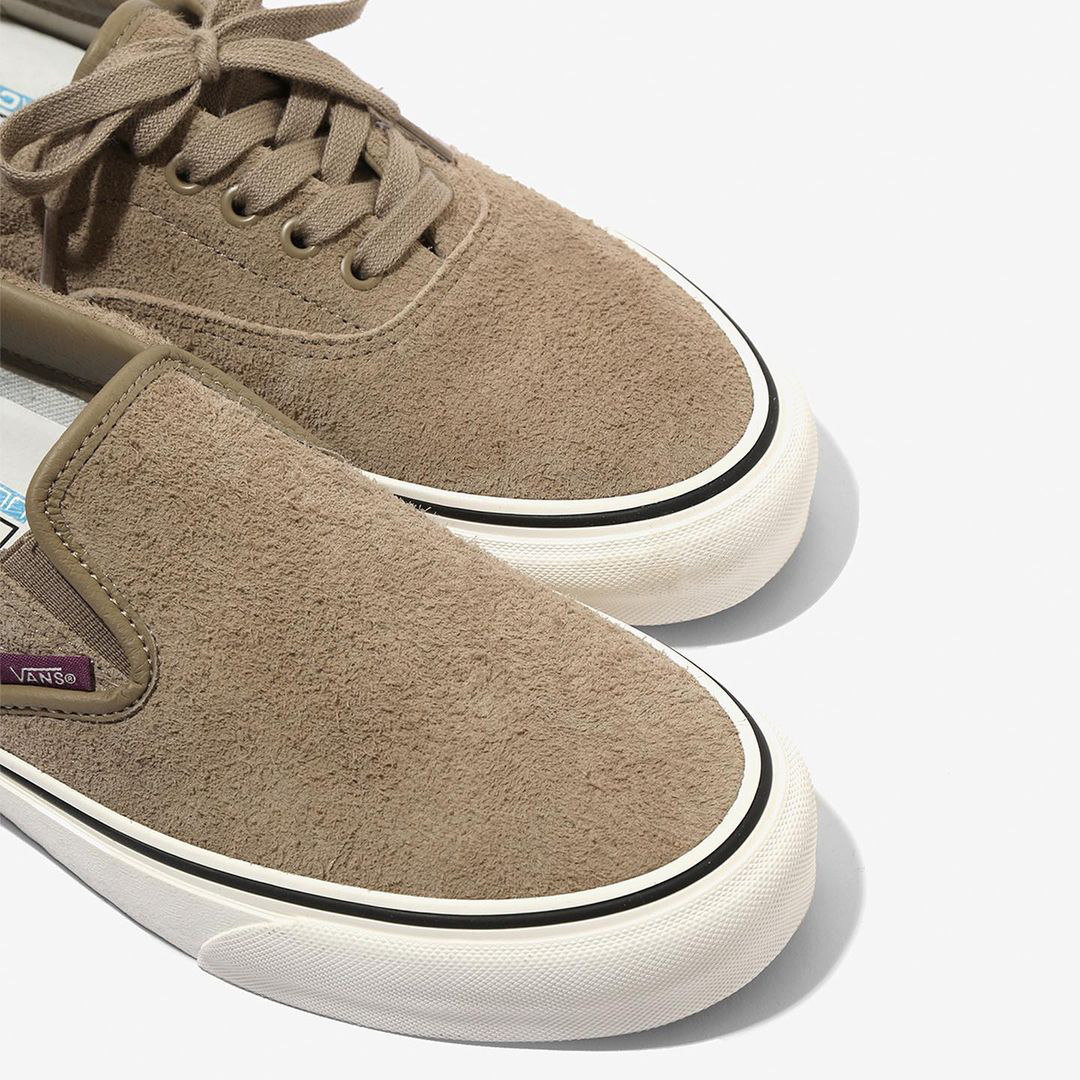 Needles Vans Slip On Era Taupe 3