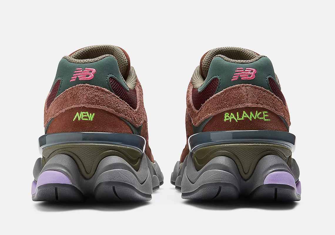 New Balance 9060 Burgundy U9060bur 6