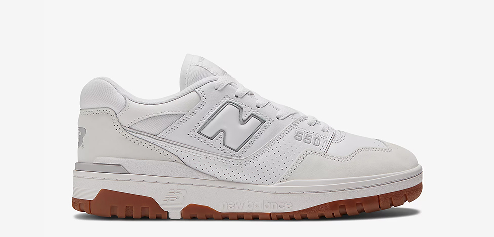 New Balance Holiday 2022 Sponsored 550 White