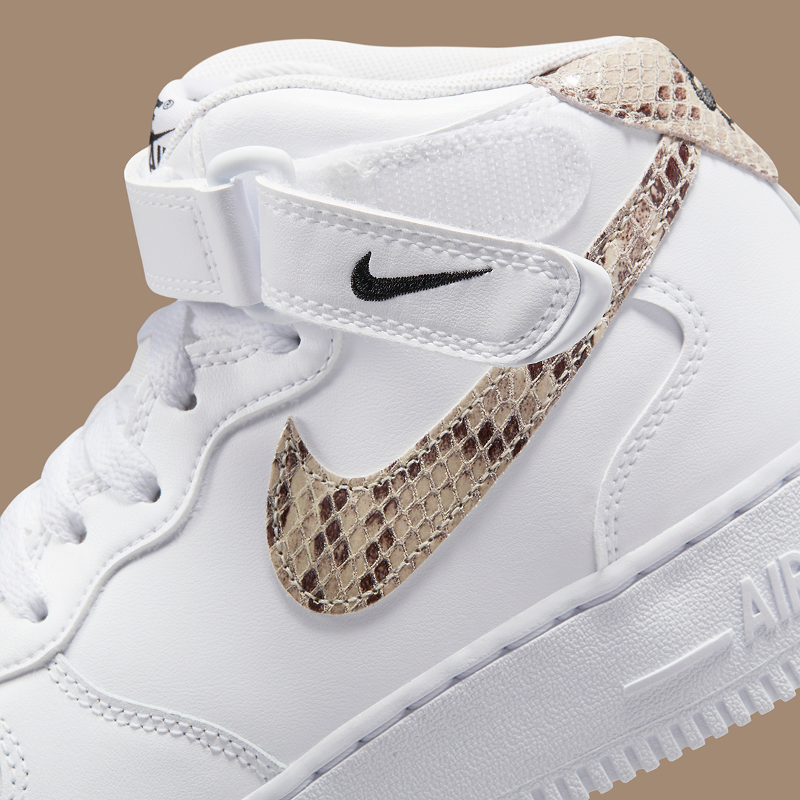 Nike Air Force 1 Mid Snakeskin Dd9625 101 3