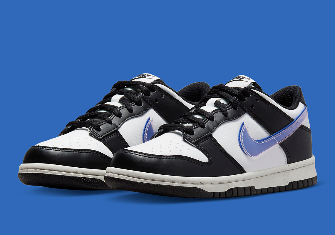 Nike Dunk Low Tpu Swoosh Fd0689 001 Gs 4