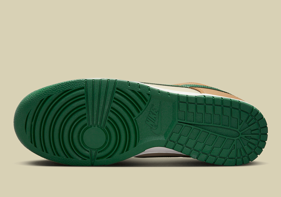 Nike Dunk Low Tan Green Fb7160 231 2