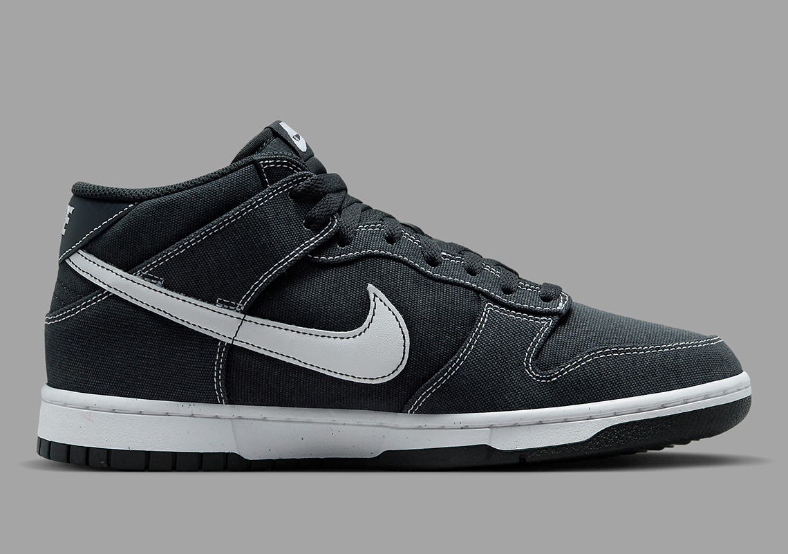 Nike Dunk Mid Grey White Dv0830 001 1