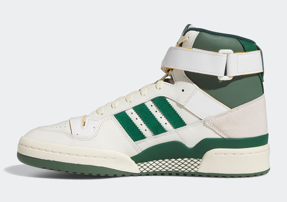 Adidas Forum 84 Hi White Green Gold Gw4328 6