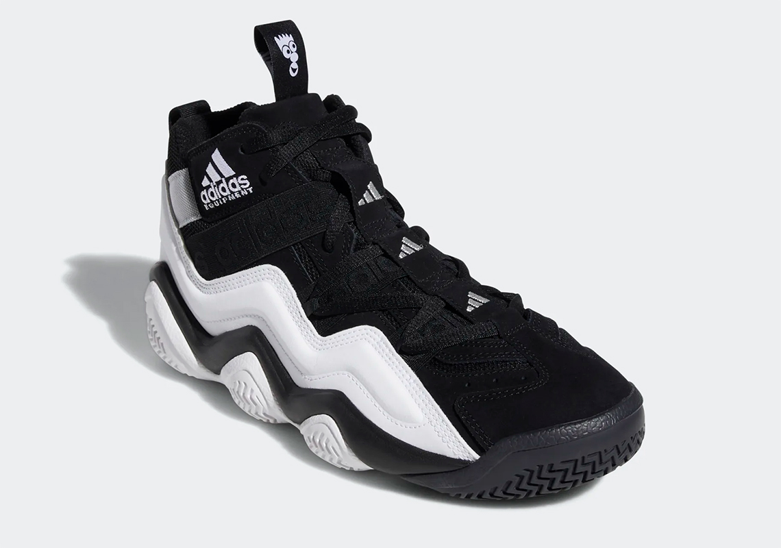 Adidas Top Ten 2000 Core Black Cloud White Silver Metallic Gy2400 7