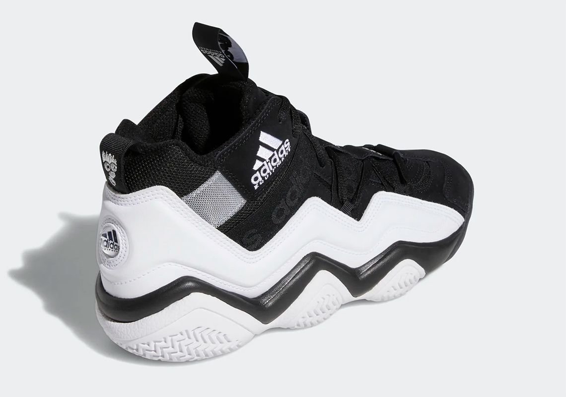 Adidas Top Ten 2000 Core Black Cloud White Silver Metallic Gy2400 8