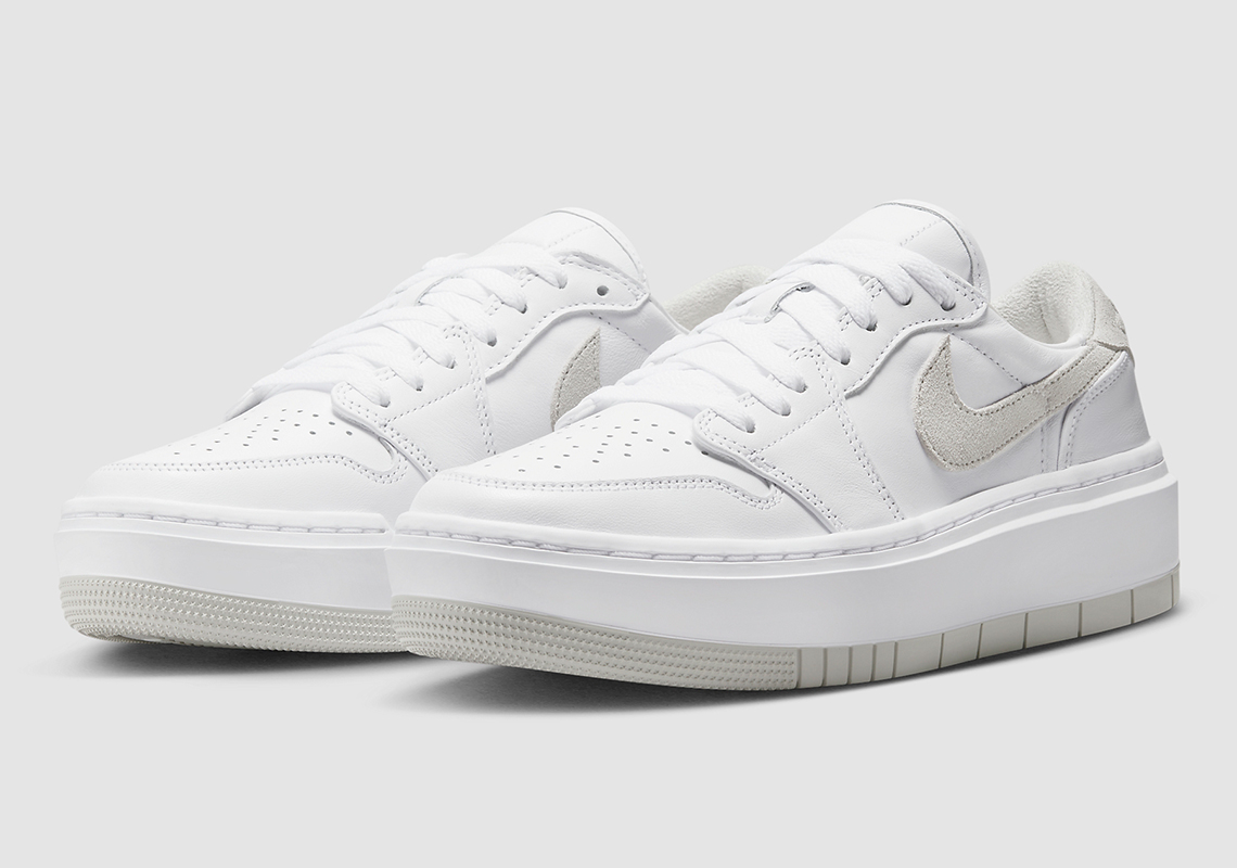 The Air Jordan 1 Low Elevate Comes Anchored By "Neural Grey" Suedes