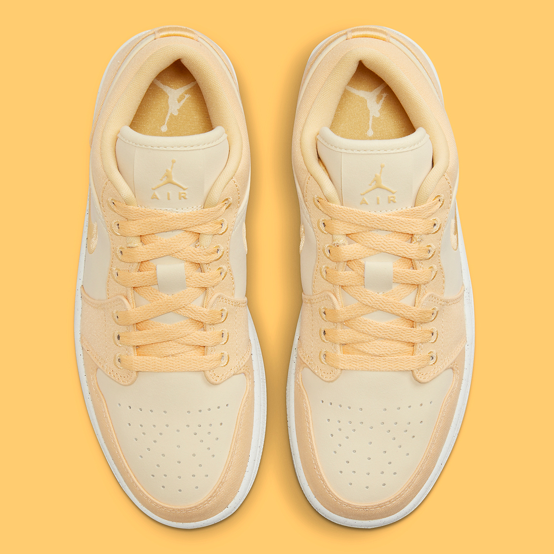 Air Jordan 1 Low Gold Canvas Suede Dv0426 200 5