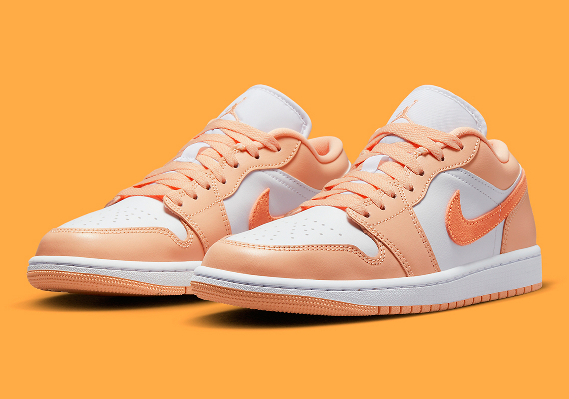 "Sunset Haze" Evokes A Springtime Aesthetic On The Women's Exclusive Air Jordan 1 Low