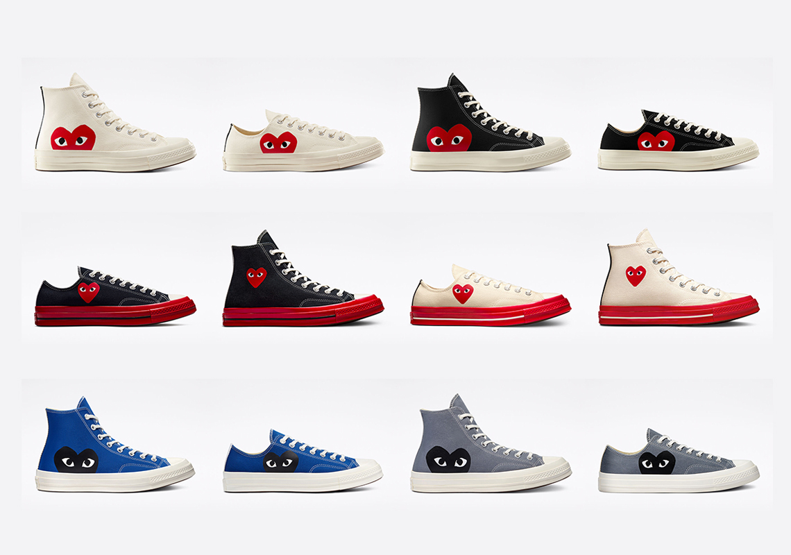 Holiday Gift Alert: Converse Is Restocking A Dozen CDG Chucks On December 6th