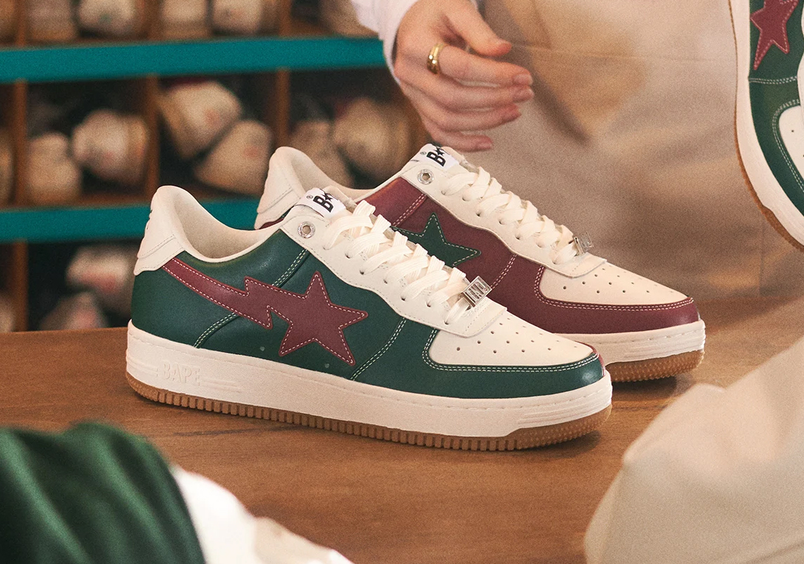 END. Brings A Bowling Aesthetic To Their A Bathing Ape Bapesta Collaboration