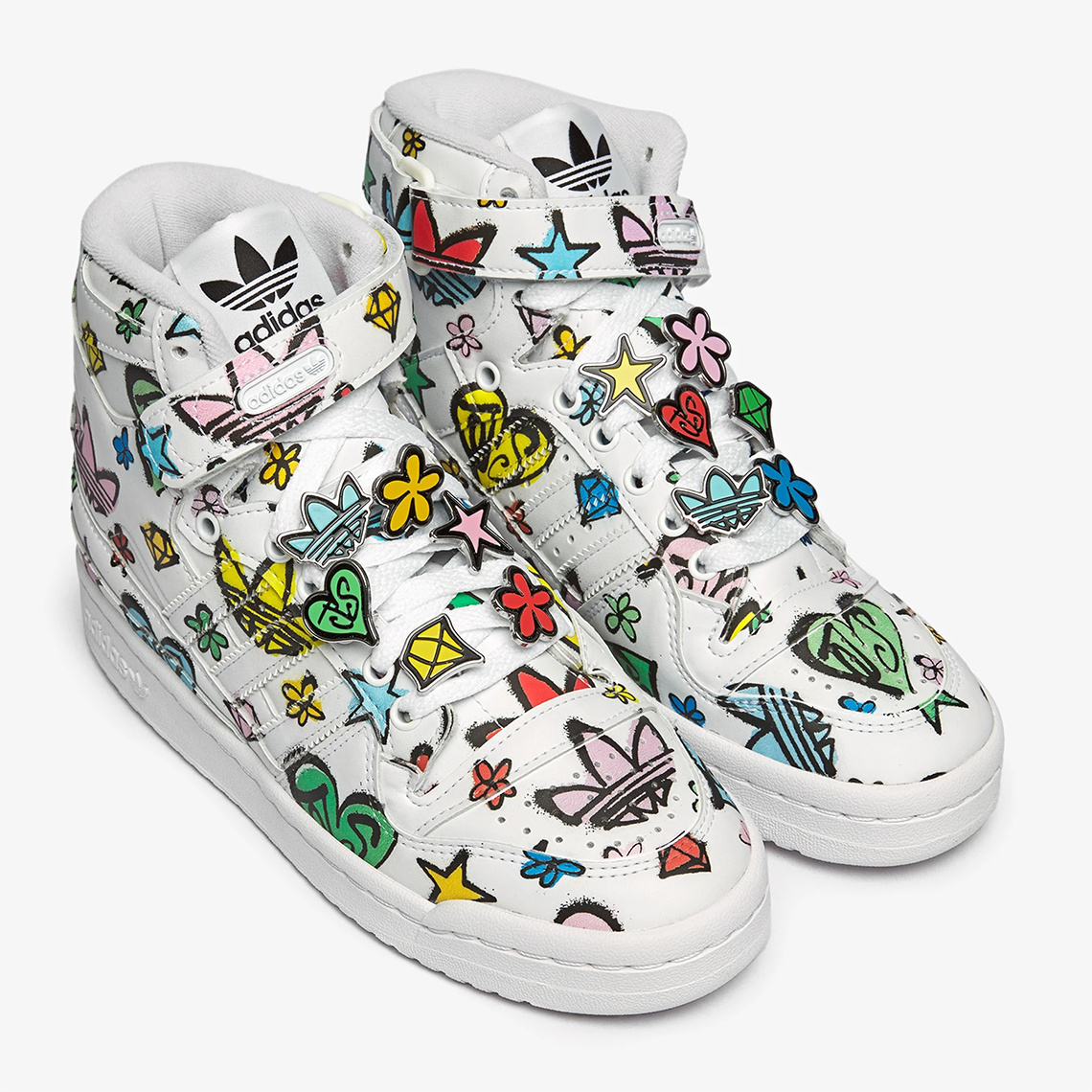 Jeremy Scott Adidas Forum 84 Hi Monogram Hq1128 2