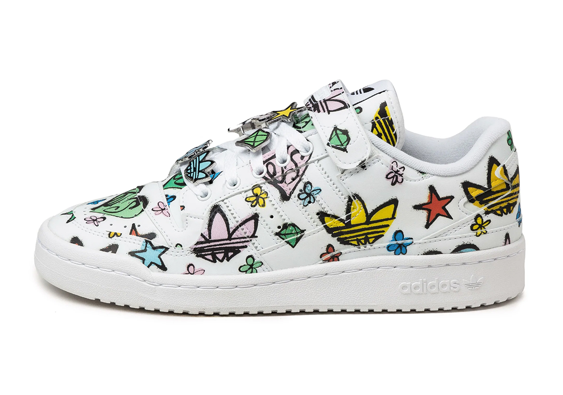 Jeremy Scott Adidas Forum 84 Low Monogram Gx9668 3