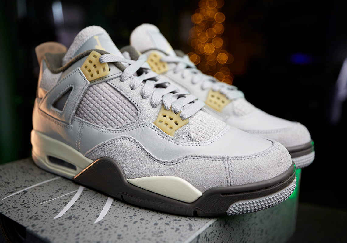 First Look At The Air Jordan 4 Craft SE "Photon Dust"