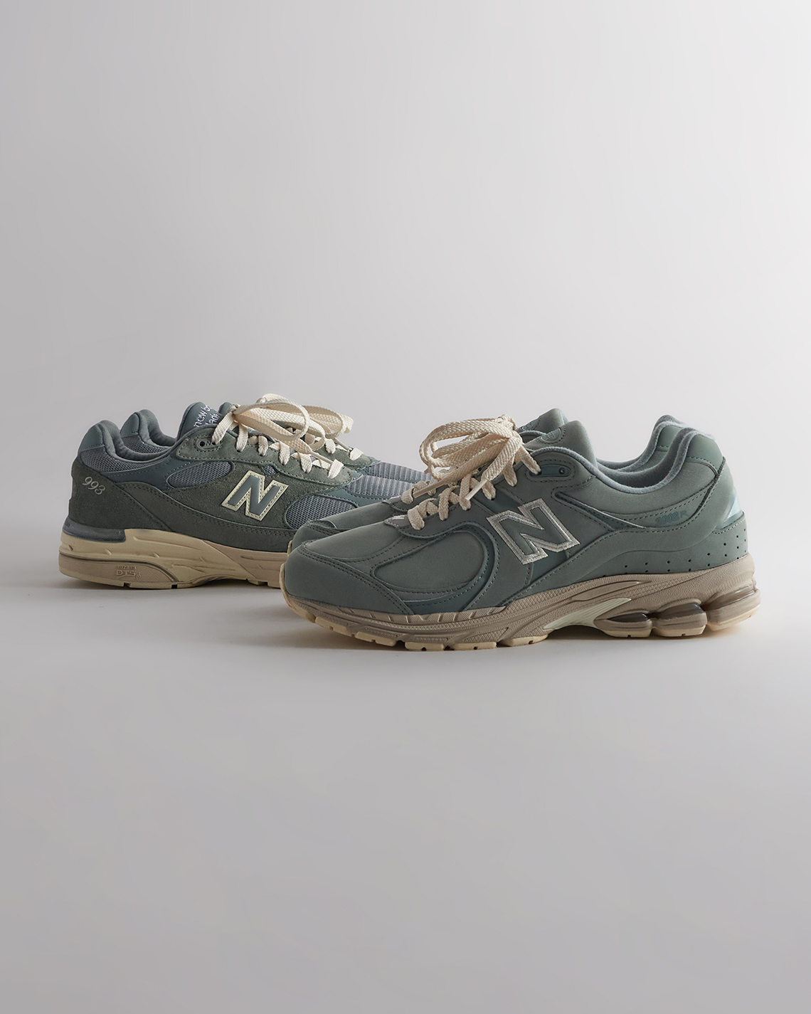 Kith New Balance Pistachio Pack 1