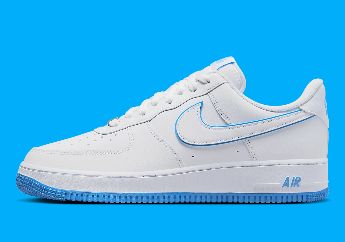 Nike Air Force 1 White University Blue Dv0788 101 2