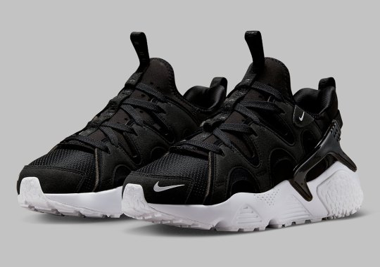 The Nike Air Huarache Craft Gets A Sleek “Black/White” Treatment