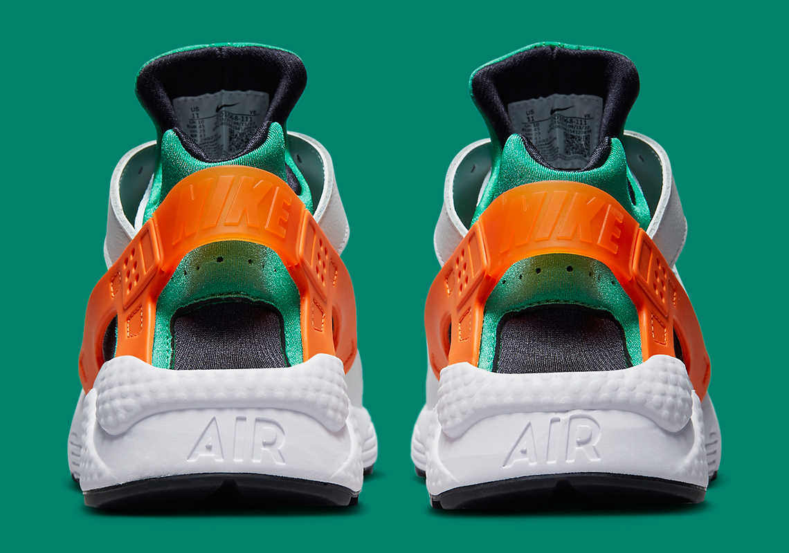 Nike Air Huarache Miami Hurricanes Dd1068 111 6