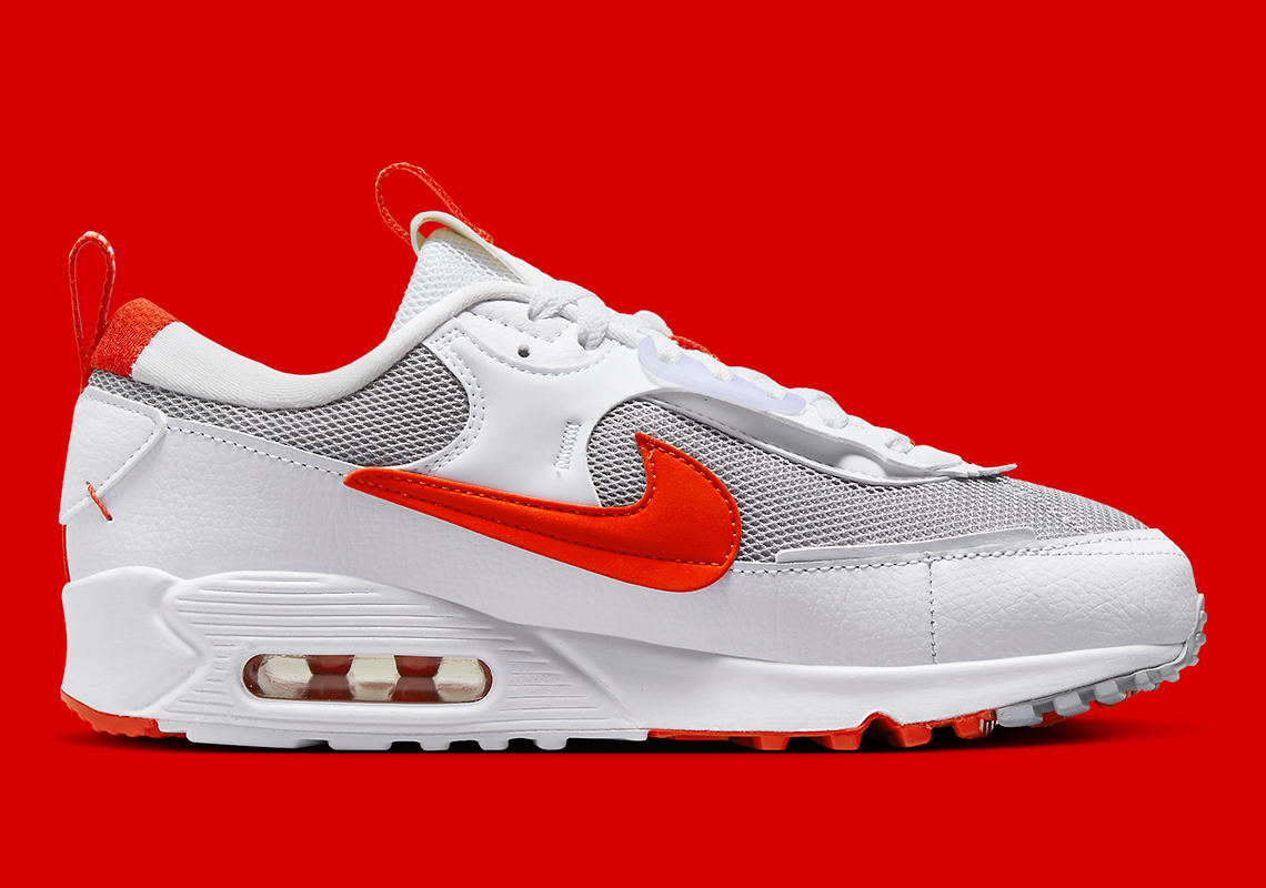 Nike Air Max 90 Futura White Silver Red Fd9865 100 2