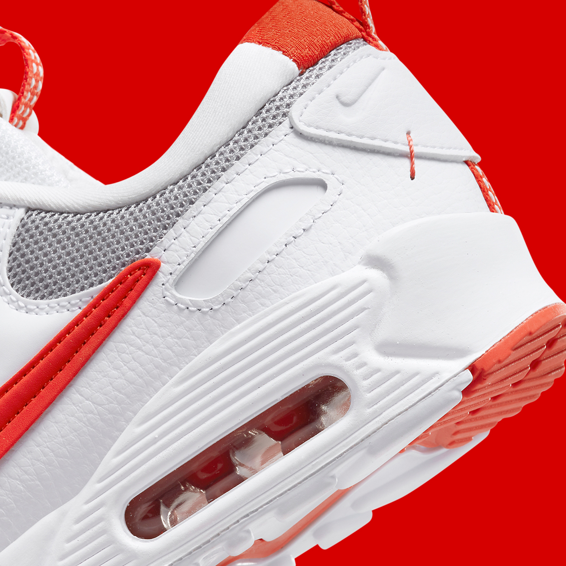 Nike Air Max 90 Futura White Silver Red Fd9865 100 5