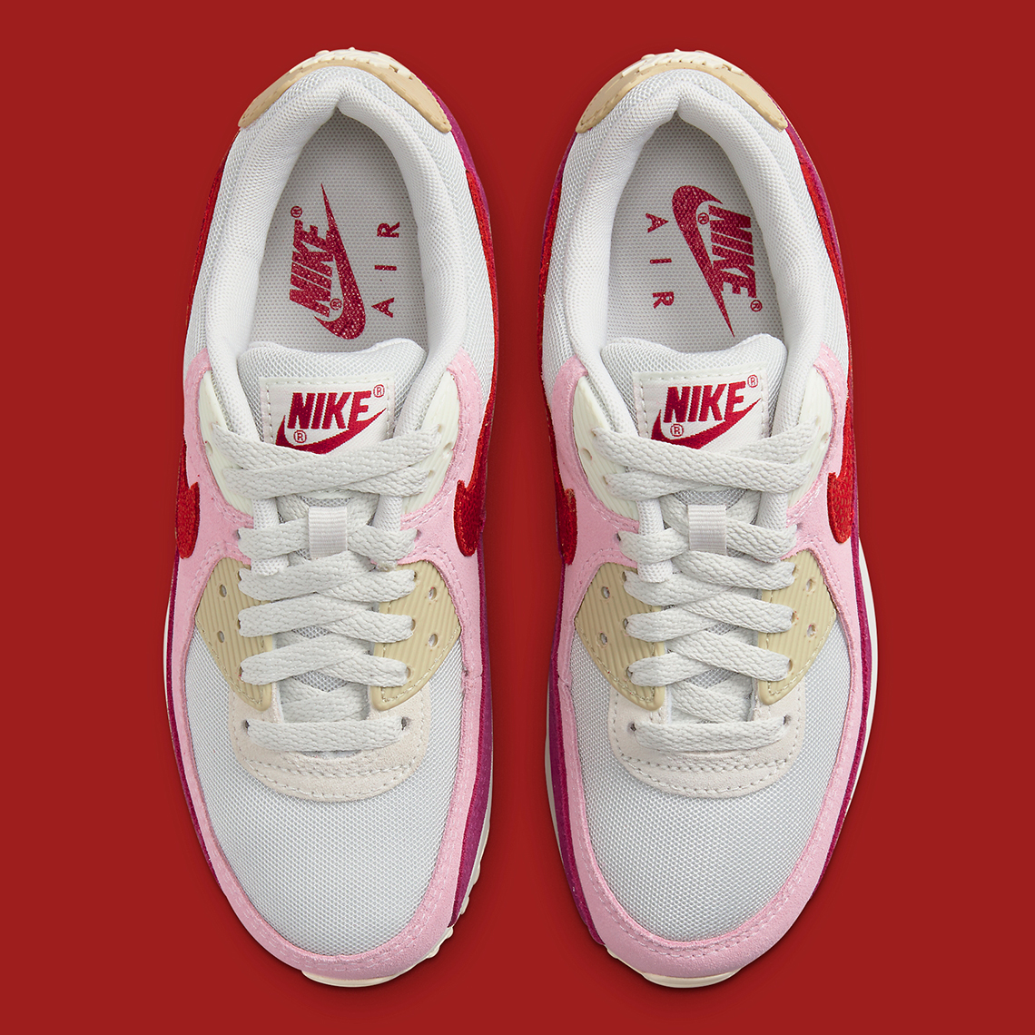 Nike Air Max 90 Pink Red Fb8477 001 5