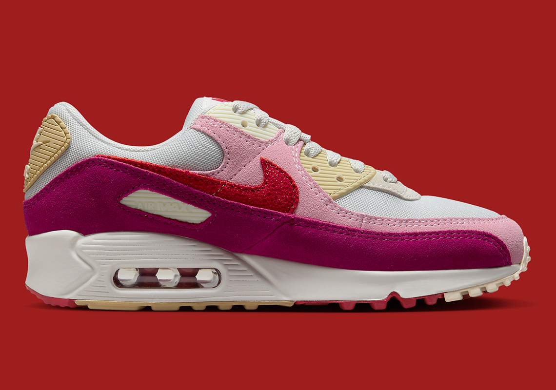 Nike Air Max 90 Pink Red Fb8477 001 6