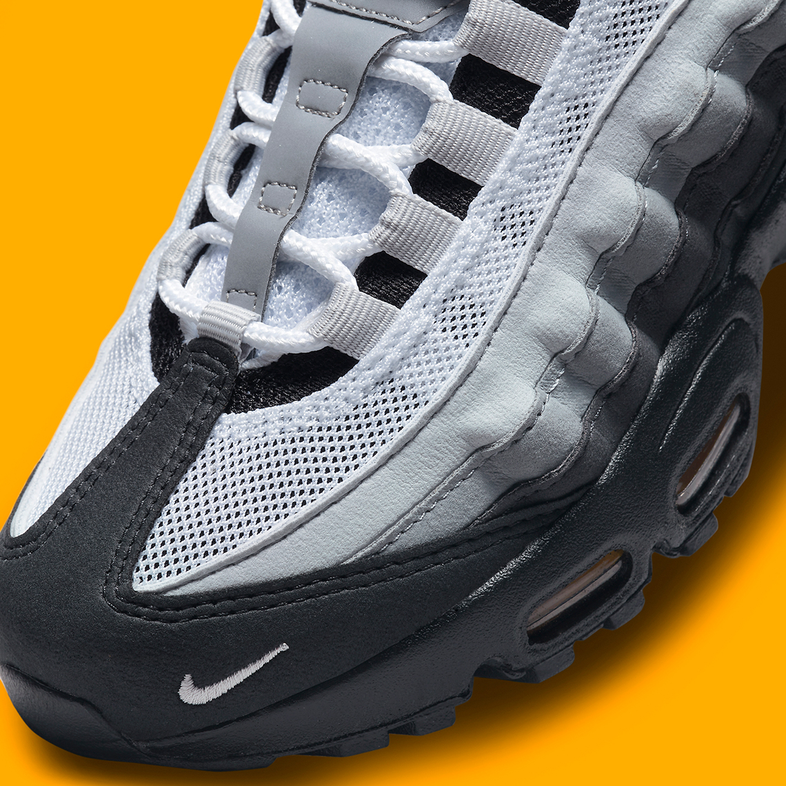 Nike Air Max 95 Gs Black Grey Laser Orange Fd9775 001 7