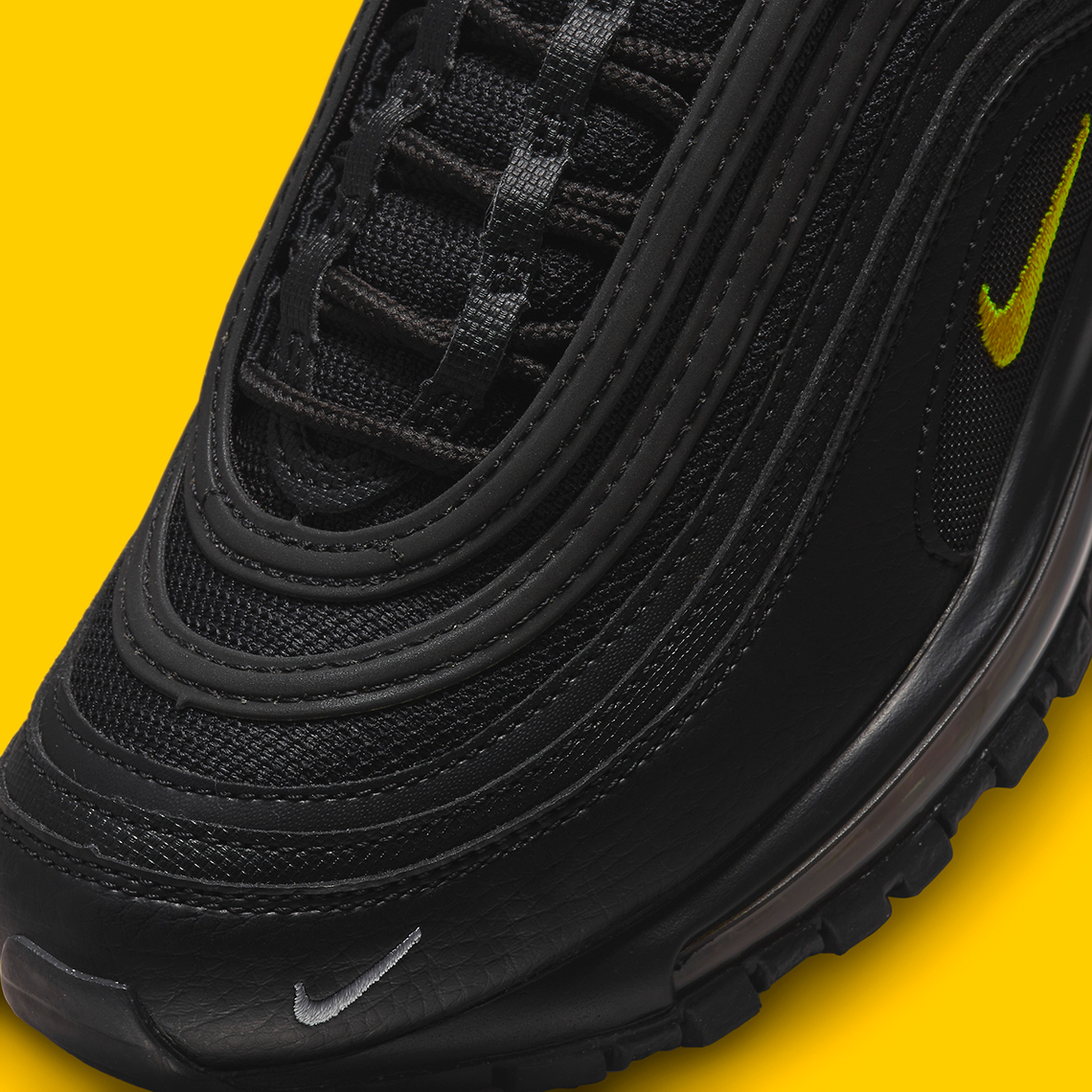 Nike Air Max 97 Gs Black Yellow Fd9777 001 4