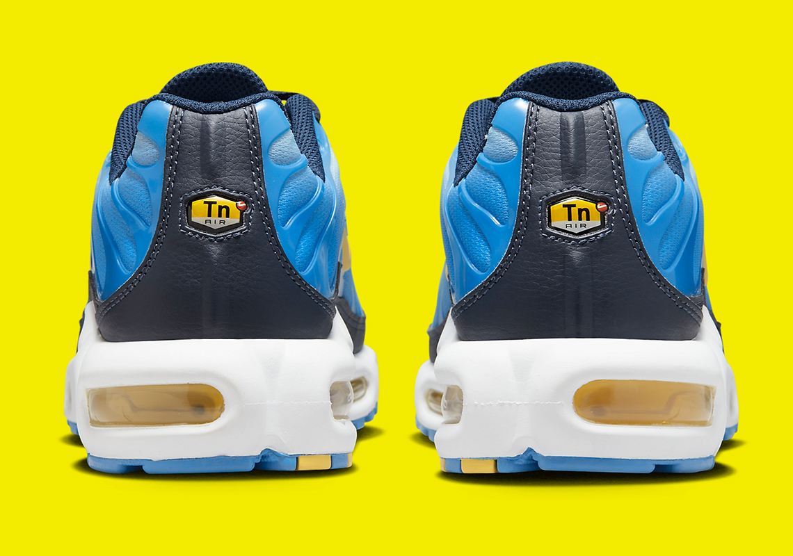 Nike Air Max Plus Navy Blue Yellow Fd9871 400 5