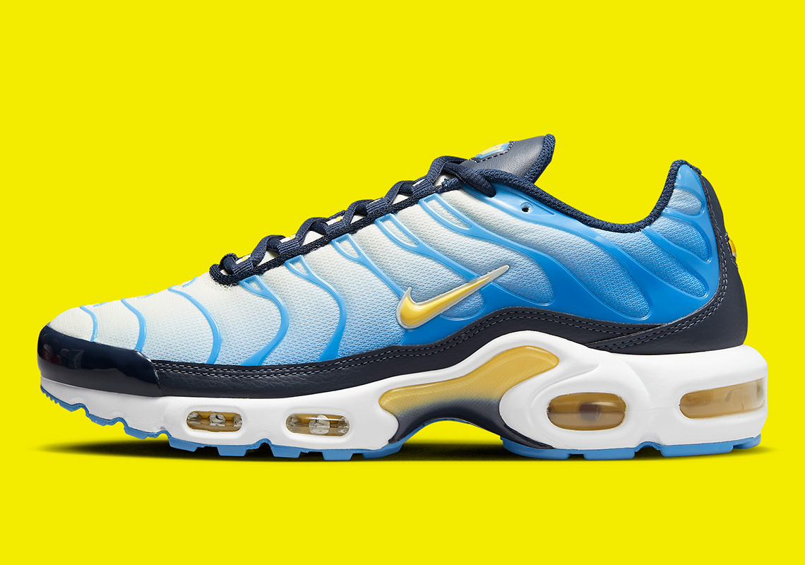 Nike Air Max Plus Navy Blue Yellow Fd9871 400 8