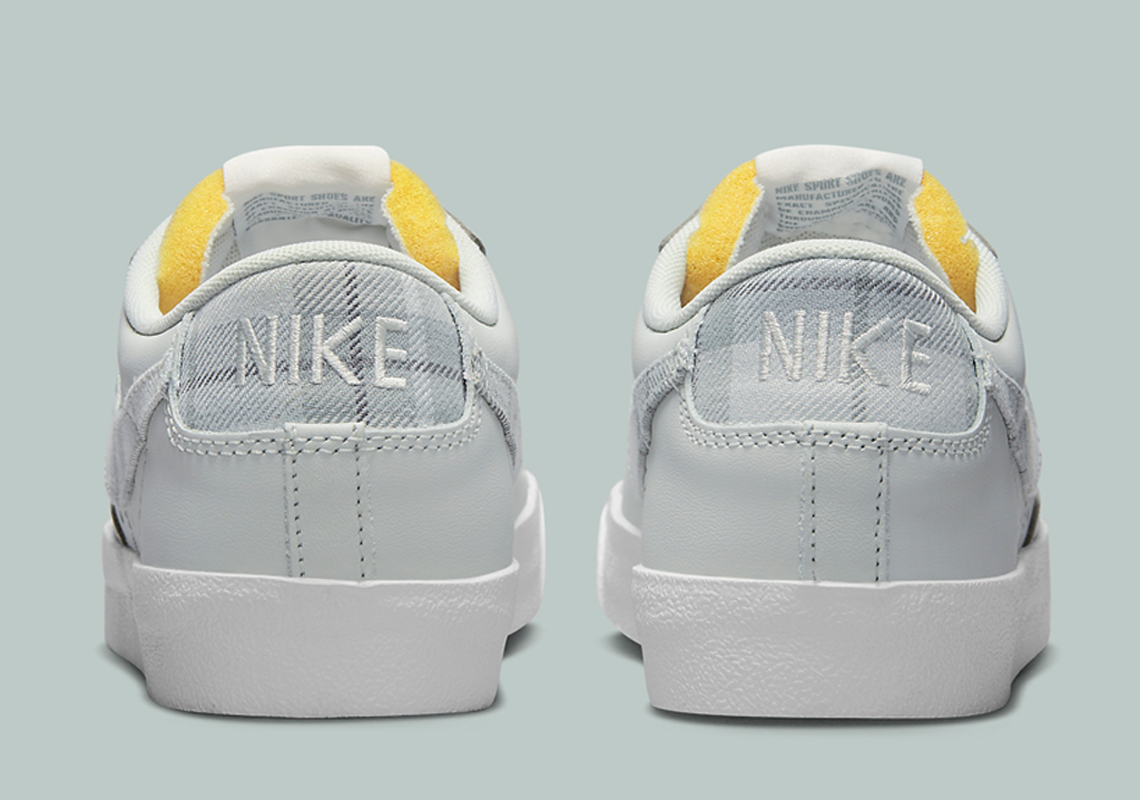 Nike Blazer Low 77 Grey Tartan Dv0801 001 3