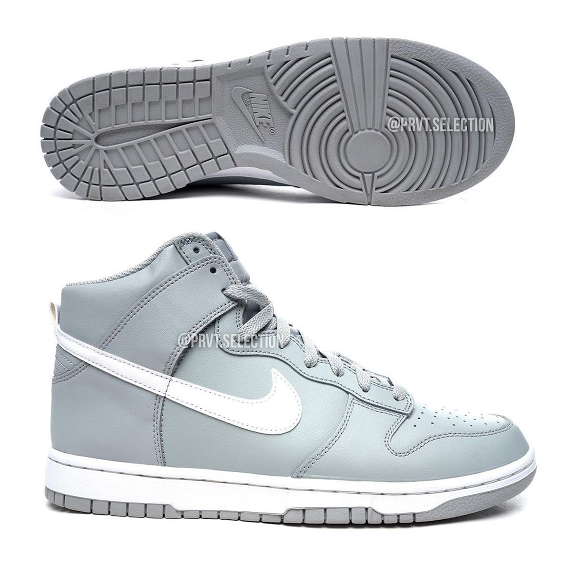 Nike Dunk High Wolf Grey White 2023 6