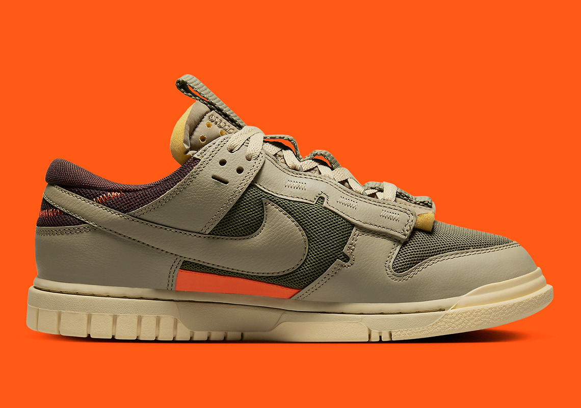 Nike Dunk Low Remastered Light Olive Orange Brown Dv0821 200 6