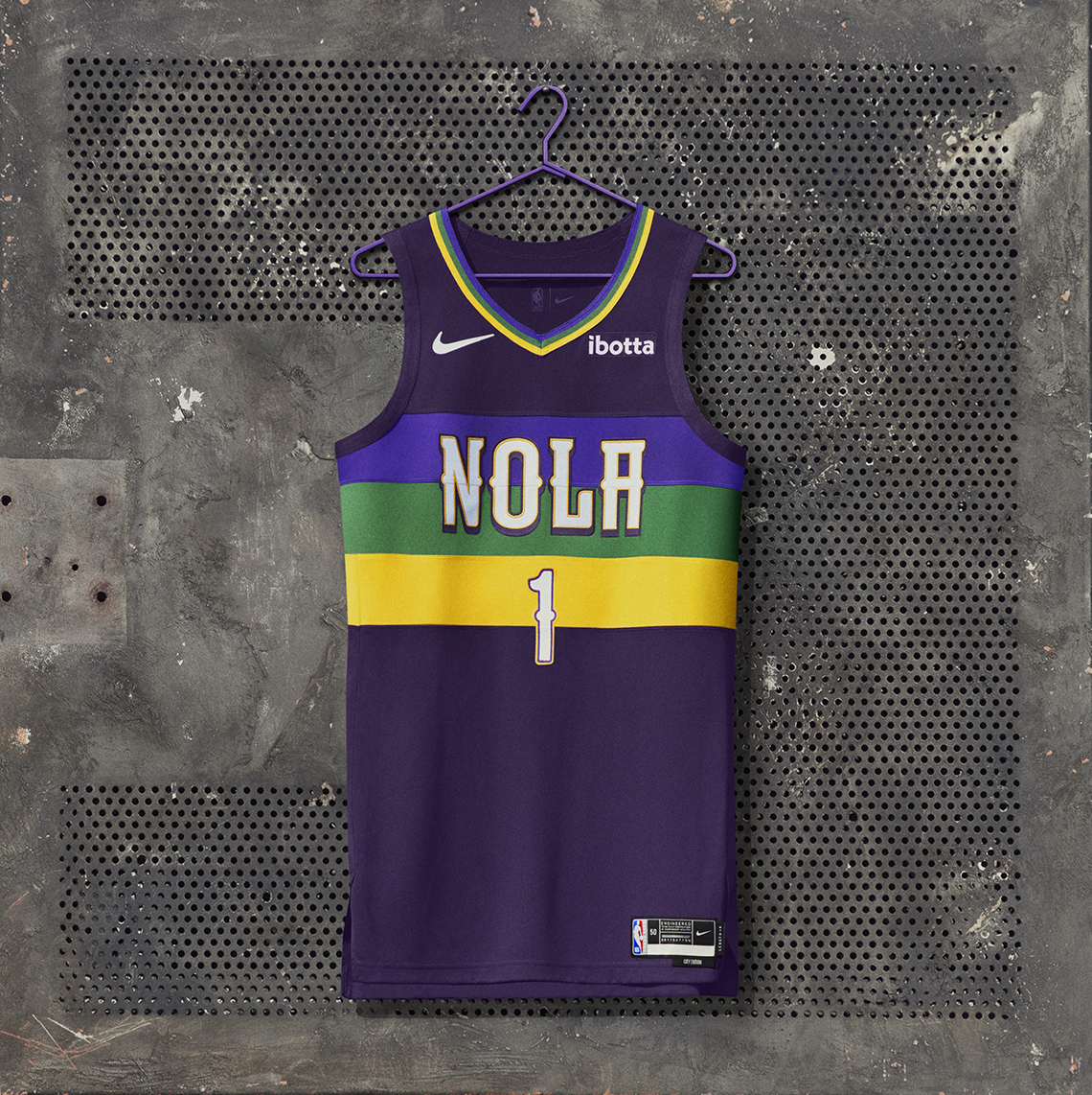 Nike Nba City Edition Jersey 2022 2023 New Orleans Pelicans