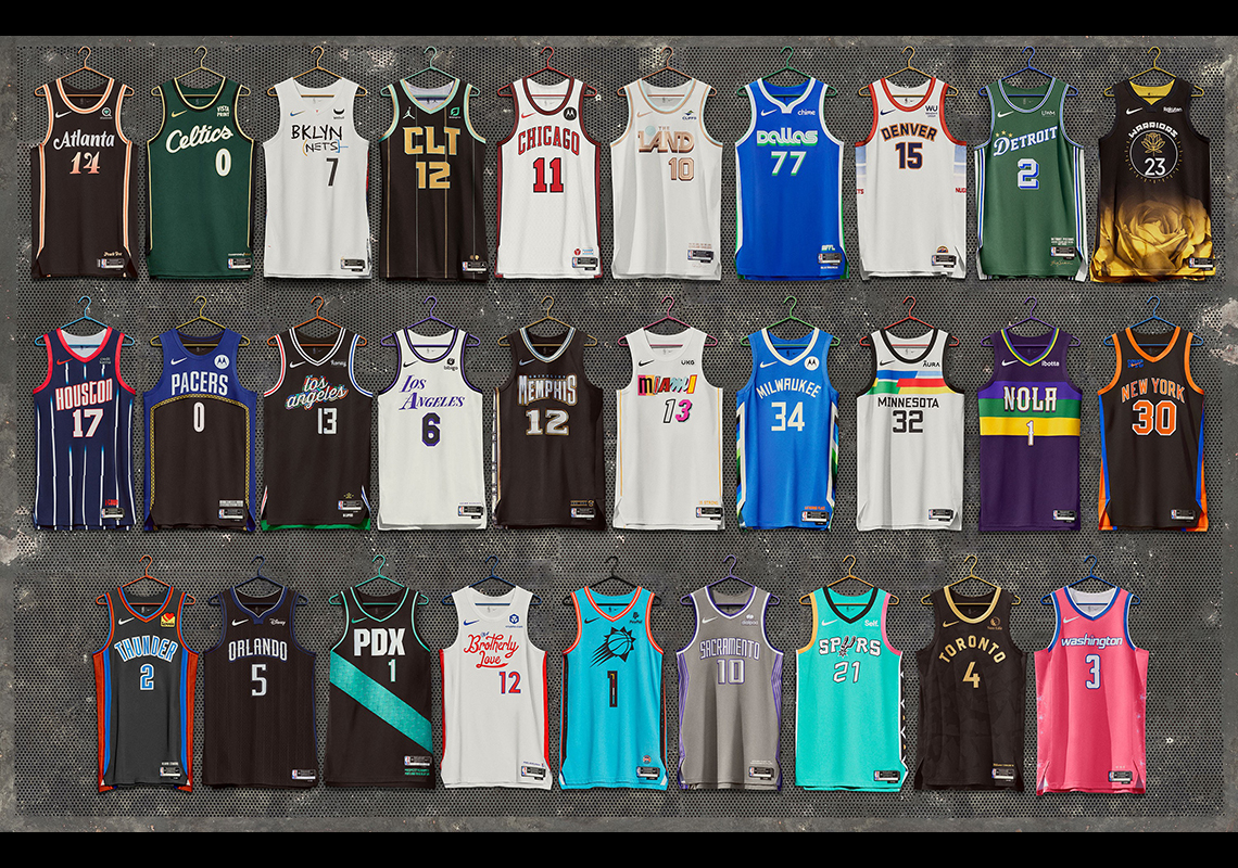 Nike's NBA City Edition Jerseys For The 2022-2023 Season Are Available Now