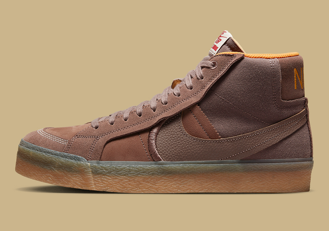 Nike Sb Blazer Mid Brown Gum Dv5468 200 2