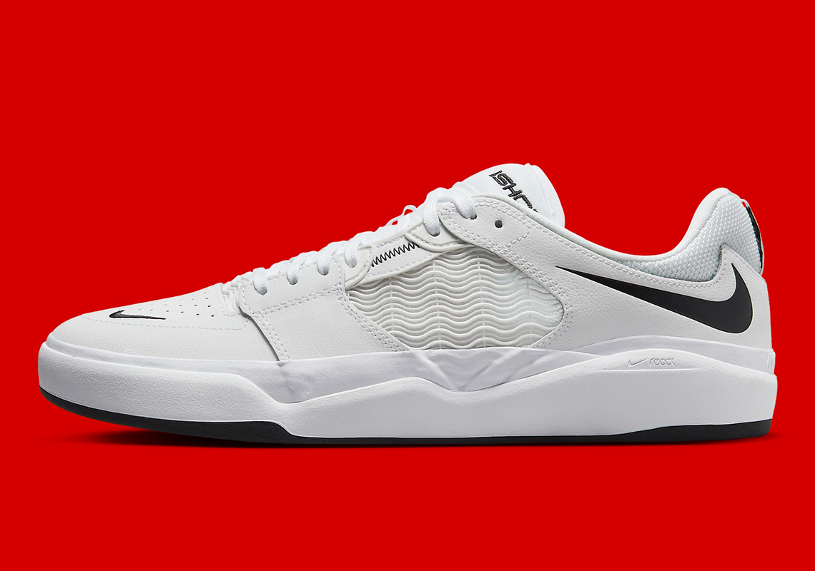 The Nike SB Ishod Dresses Up In Clean "White/Black"