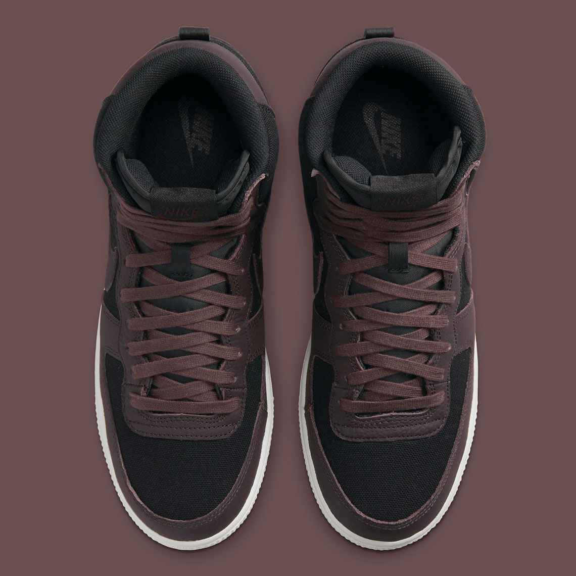 Nike Terminator High Black Dark Burgundy Fd0651 001 2