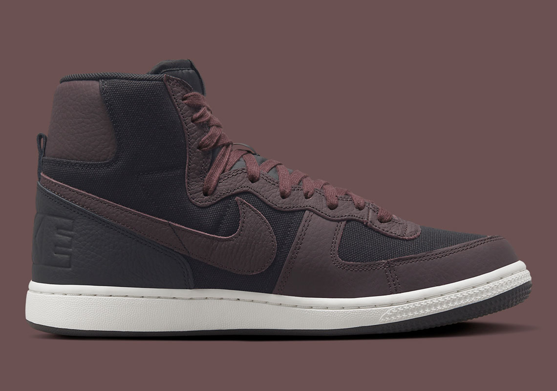 Nike Terminator High Black Dark Burgundy Fd0651 001 6