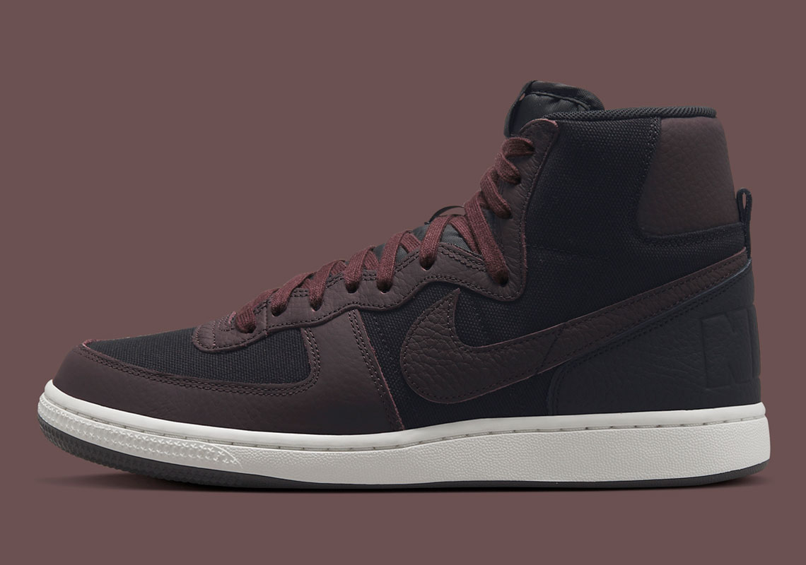 Nike Terminator High Black Dark Burgundy Fd0651 001 7