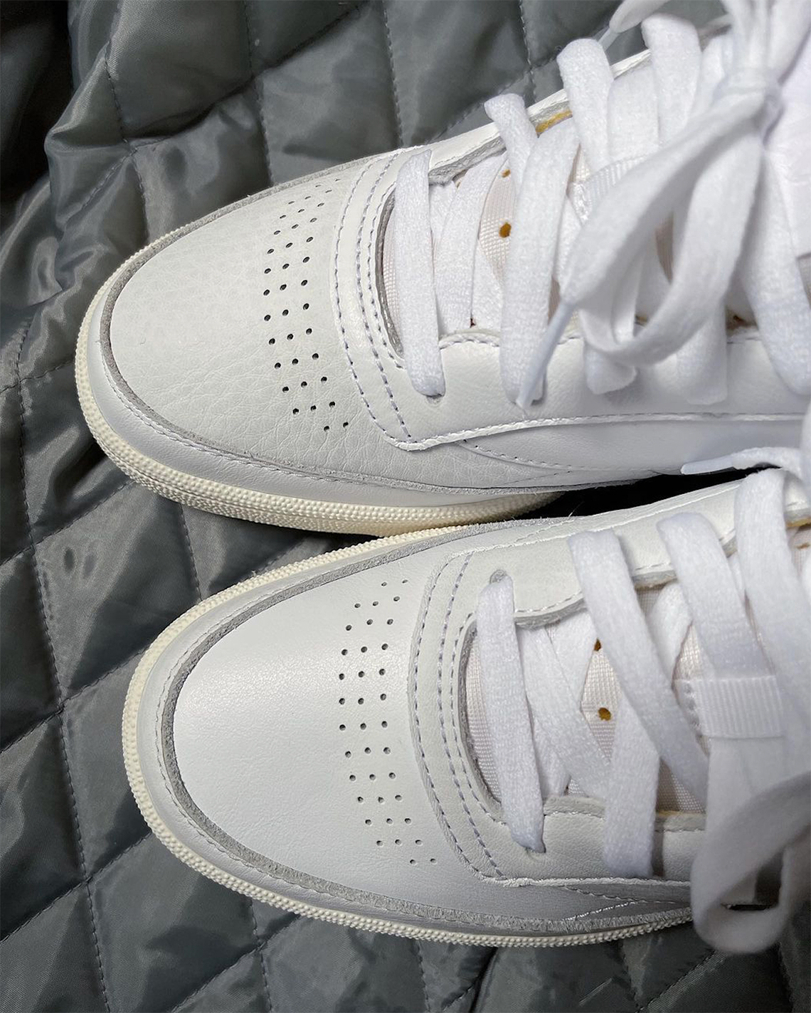 Packer Reebok Club C White Maroon 1