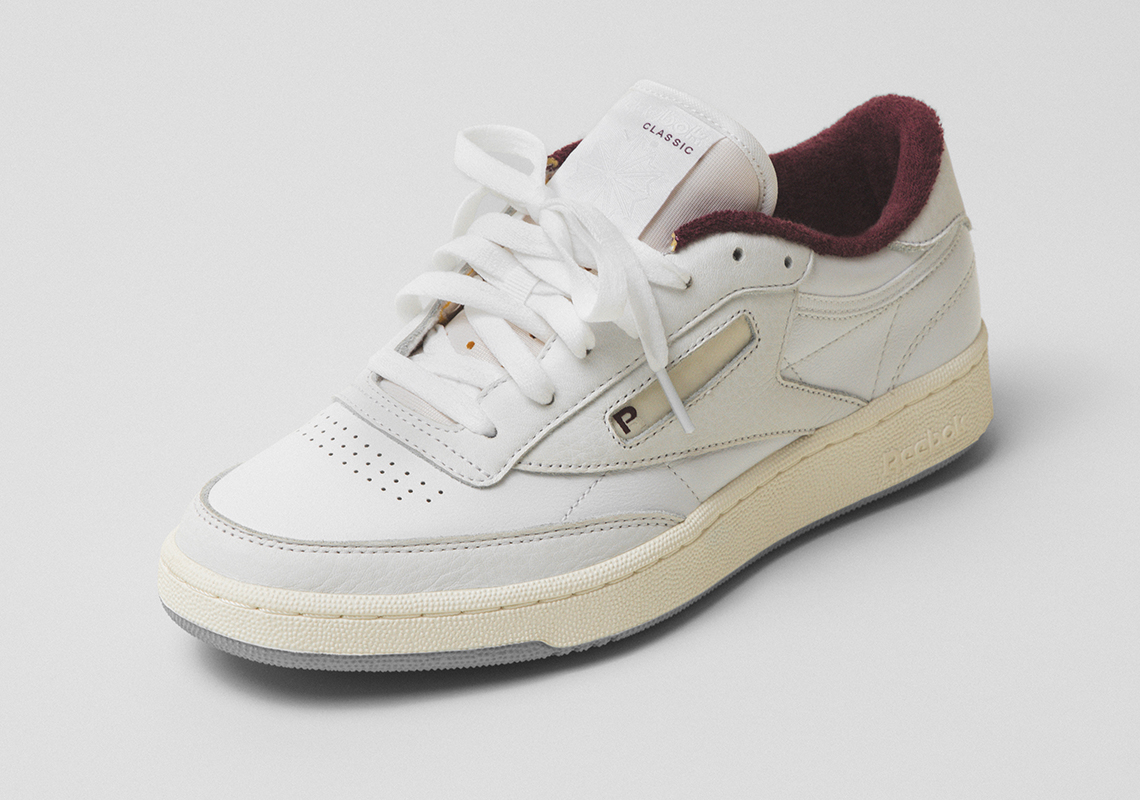 Packer Reebok Club C White Maroon Release Date 3