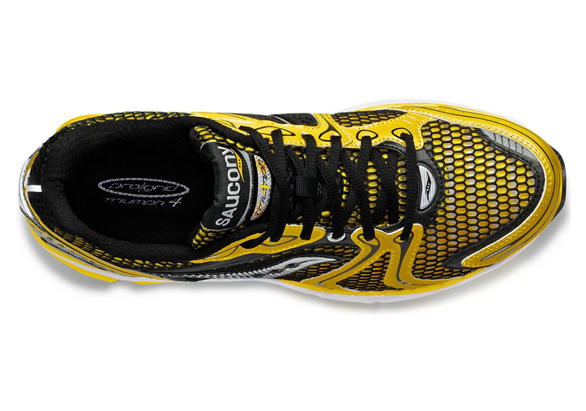 Saucony Progrid Triumph 4 Yellow Black 2