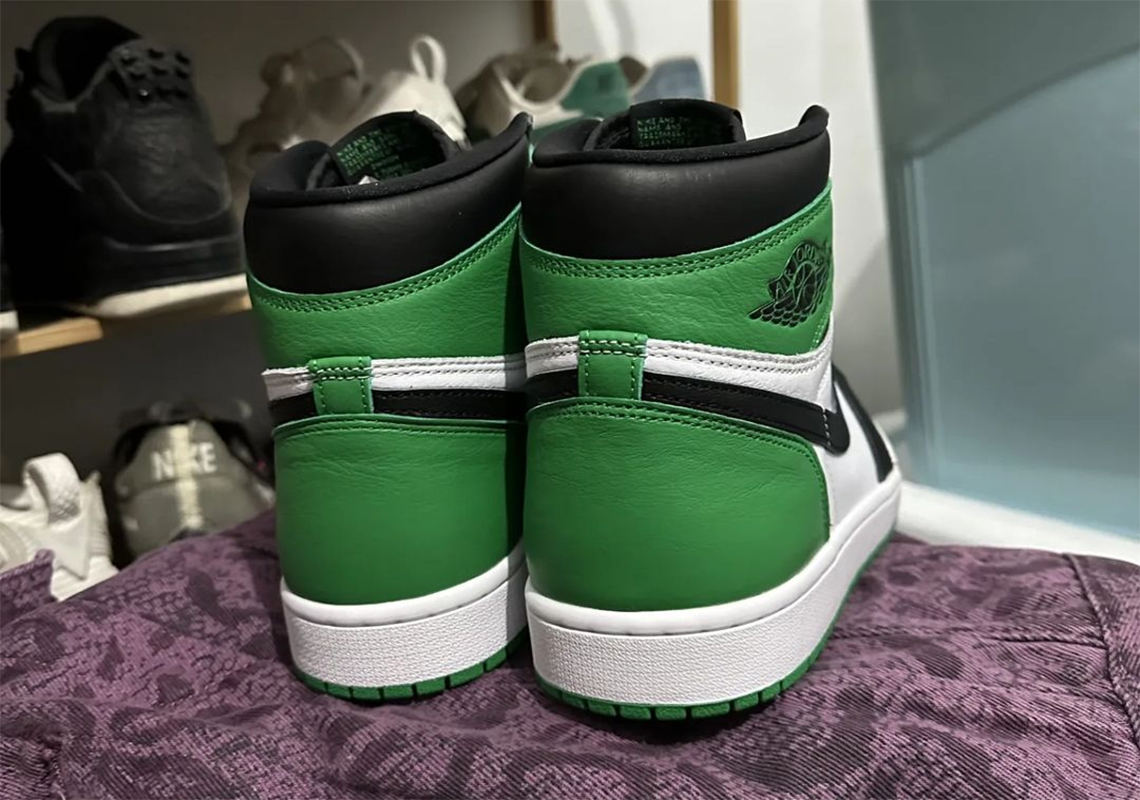 Air Jordan 1 Lucky Green Photos 3