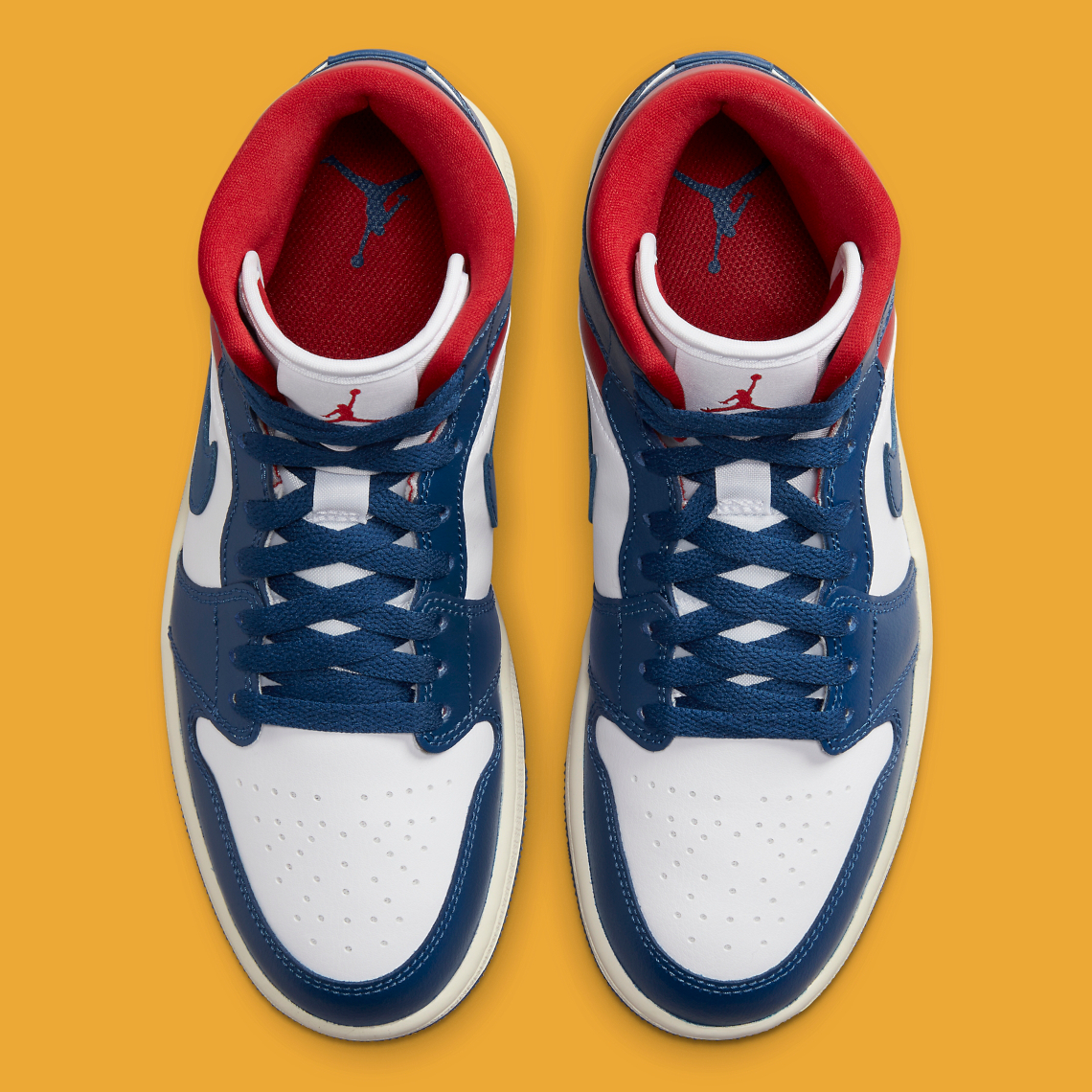 Air Jordan 1 Mid Blue Red Bq6472 146 5