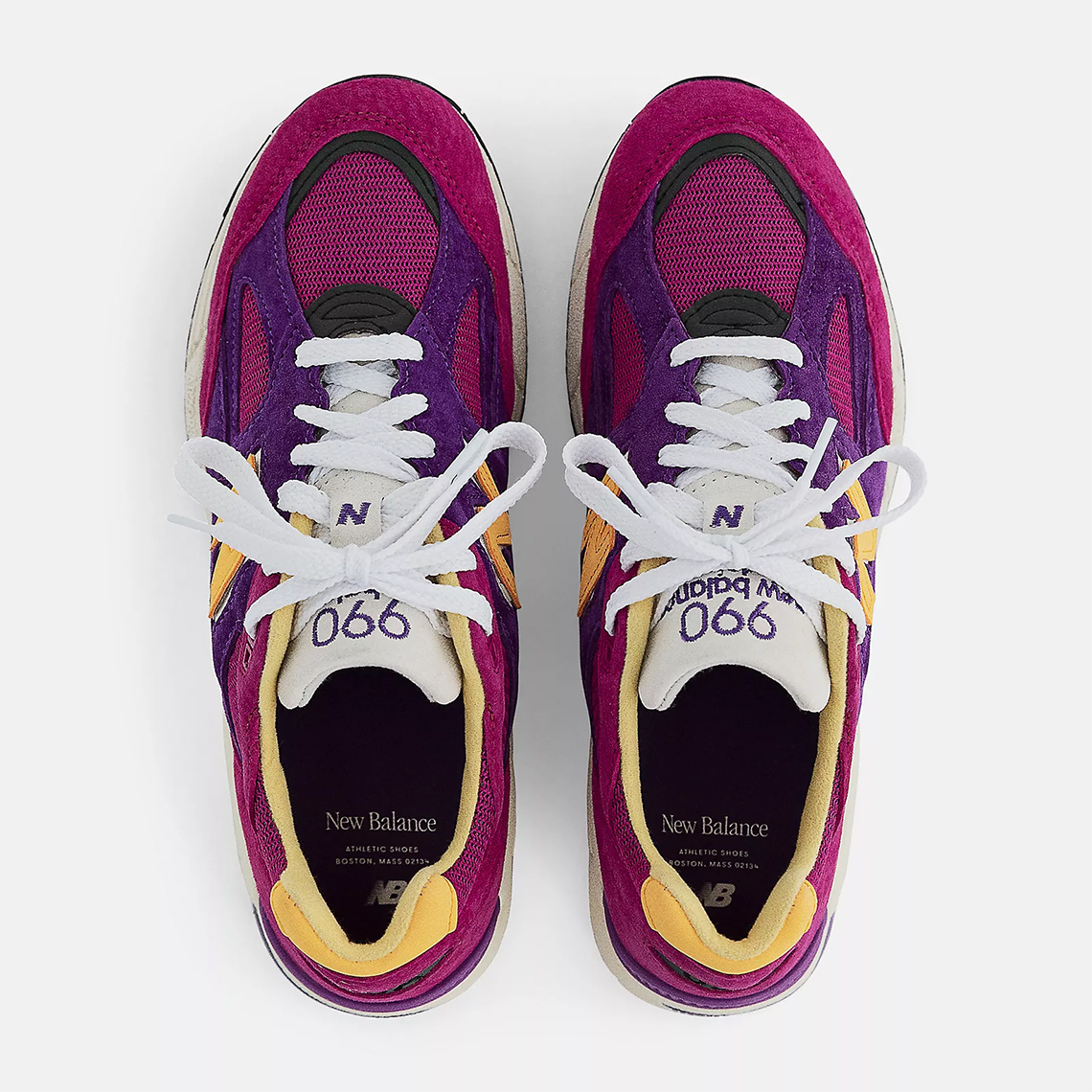 New Balance 990v2 M990py2 Purple Yellow 2