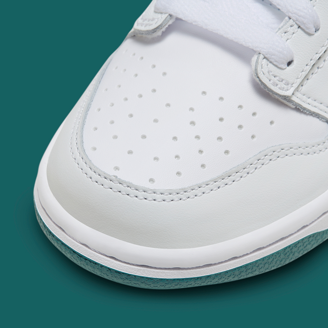 Nike Dunk Low Gs White Teal Fd9911 101 3