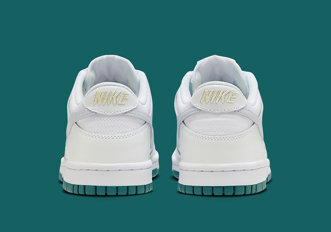 Nike Dunk Low Gs White Teal Fd9911 101 4